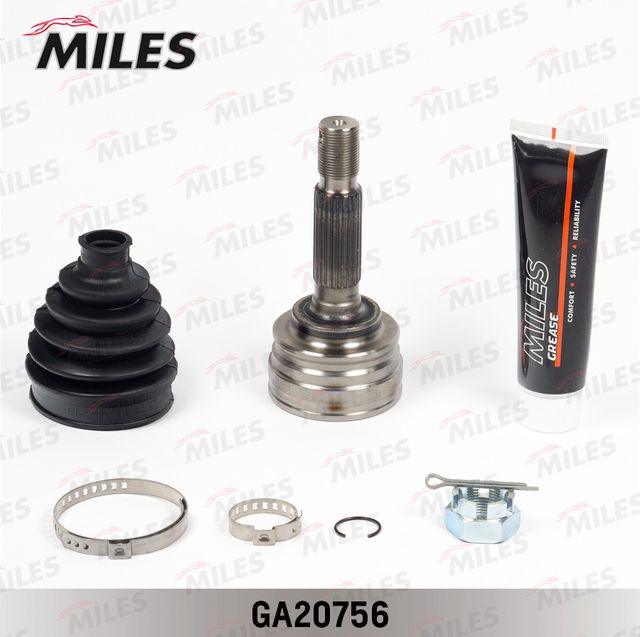 Шрус наружный (граната) Miles. Артикул GA20756