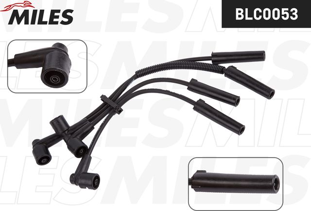 Высоковольтные провода (провода зажигания) (комплект) Miles. Артикул BLC0053