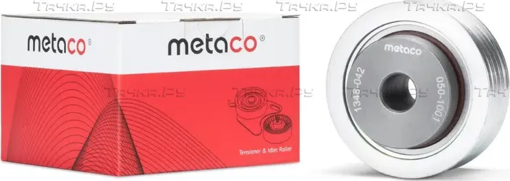 Ролик-натяжитель ручейкового ремня (Metaco). Артикул 1348042