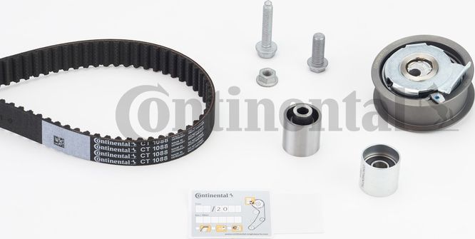 Ремень ГРМ с роликами (комплект) ContiTech для Audi TT II (8J) 2006-2014. Артикул CT1088K3