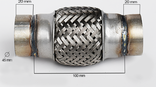 Гофра глушителя ASAM. Артикул 33738