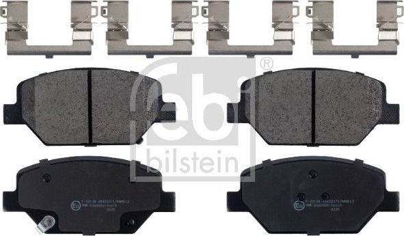 Тормозные колодки Febi Bilstein. Артикул 116248