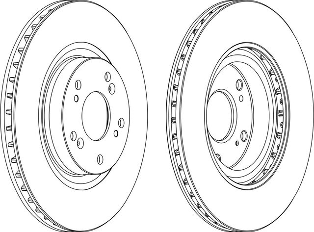 Тормозной диск Ferodo Premier передний для Honda Civic VIII 2006-2011. Артикул DDF1596C