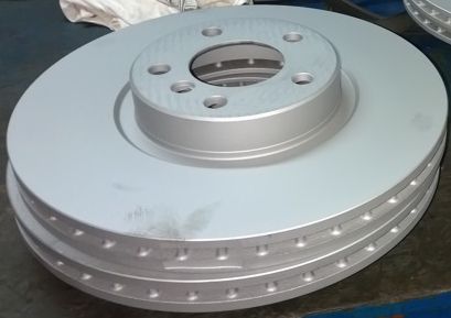 Тормозной диск Zimmermann Coat Z передний для BMW X5 III (F15) 2013-2018. Артикул 150.3448.20