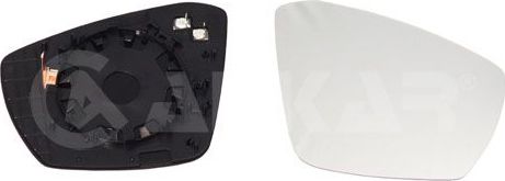 Зеркальное стекло бокового зеркала Alkar. Артикул 6432531