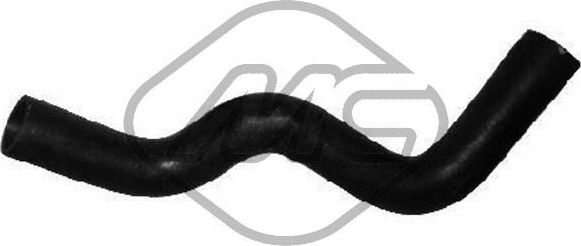 Патрубок радиатора (системы охлаждения) Metalcaucho. Артикул 09485