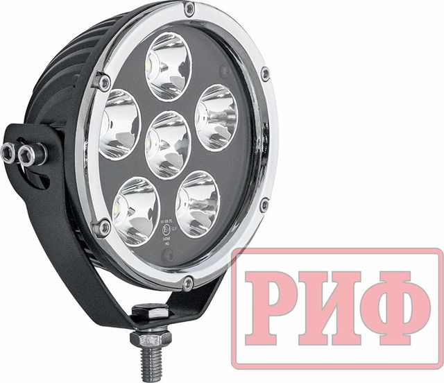 Фара светодиодная дальнего света РИФ 127 мм 60W . Артикул B0103S