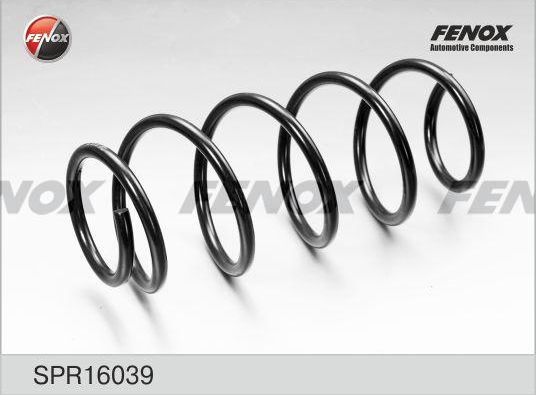 Пружина подвески Fenox. Артикул SPR16039