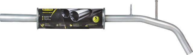 Глушитель (средняя часть) Trialli для Lada XRAY I 2016-2026. Артикул EAM 0128