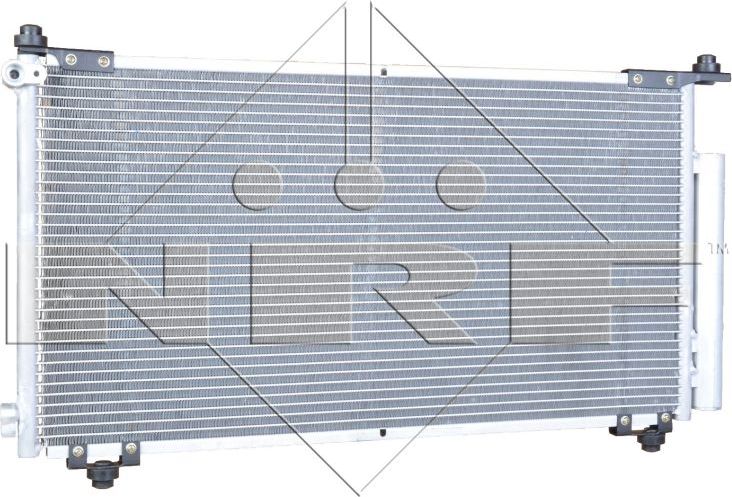 Радиатор кондиционера (конденсатор) NRF (алюминий). Артикул 35561
