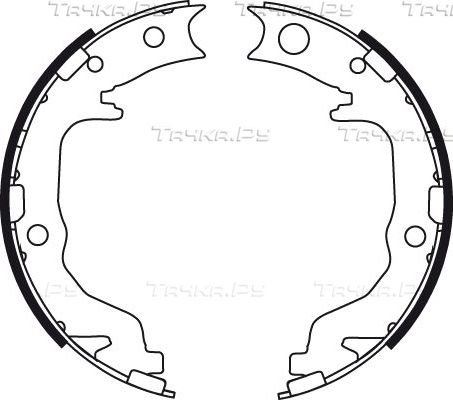 Тормозные колодки (стояночная тормозная система) TRW. Артикул GS8783