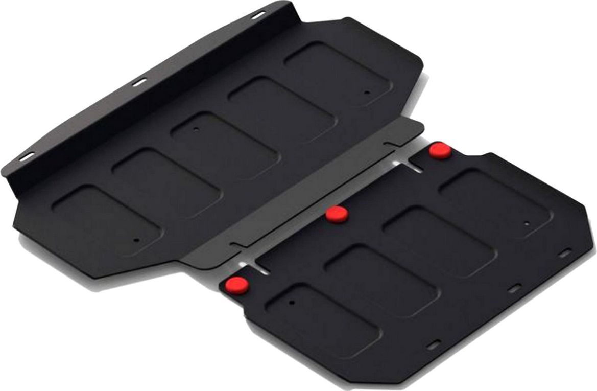 Защита АвтоБРОНЯ для картера Kia Mohave I рестайлинг 2016-2020. Артикул 111.02838.1