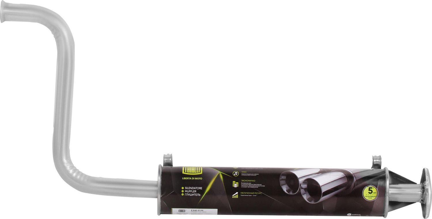 Глушитель (средняя часть) Trialli. Артикул EAM 0126
