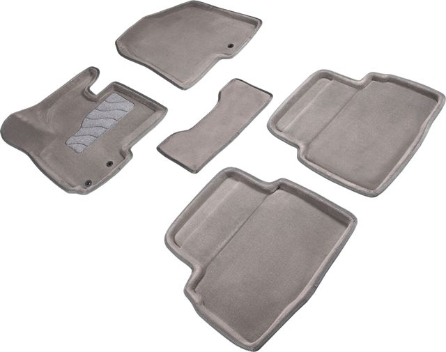 Коврики Seintex 3D ворсовые для салона Hyundai ix35 I 2010-2015 СЕРЫЕ. Артикул 82159