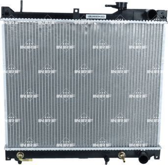 Радиатор охлаждения двигателя NRF (алюминий). Артикул 53914