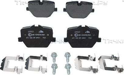 Тормозные колодки ATE Ceramic для BMW 4 G22, G23 2020-2026. Артикул 13.0470-5523.2