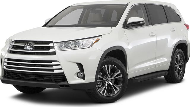 Пороги алюминиевые Rival Black для Toyota Highlander U50 рестайлинг 2016-2020. Артикул F180ALB.5706.1