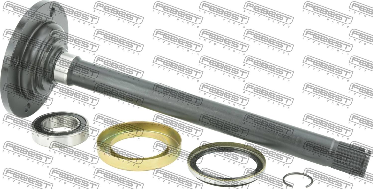 Полуось (привод в сборе, приводной вал) Febest. Артикул 0412-KB4FRH