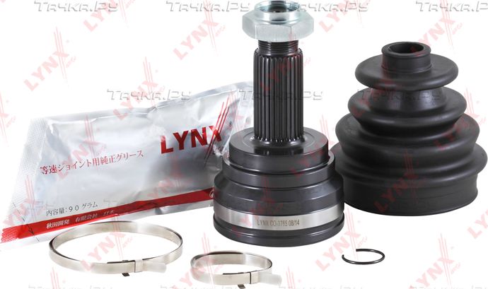 Шрус наружный (граната) LYNXauto передний для BMW X5 II (E70) 2006-2013. Артикул CO-3765