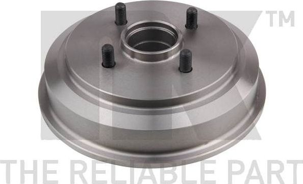 Тормозной барабан NK задний для Ford Fusion I 2002-2012. Артикул 252535