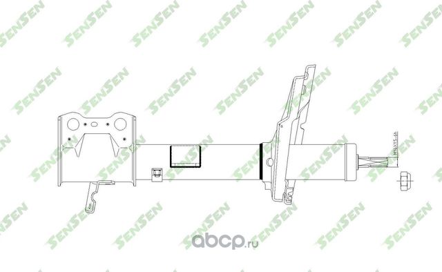 АМОРТИЗАТОР TOYOTA HIGHLANDER / KLUGER 3.5L FOR USA 2008 - - RR (Sensen). Артикул 42141220