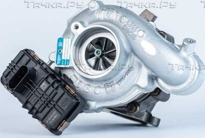 Турбина (турбокомпрессор) BorgWarner BV45 передний левый верхний для BMW 7 V (F01/F02/F04) 2012-2015. Артикул 53039980523