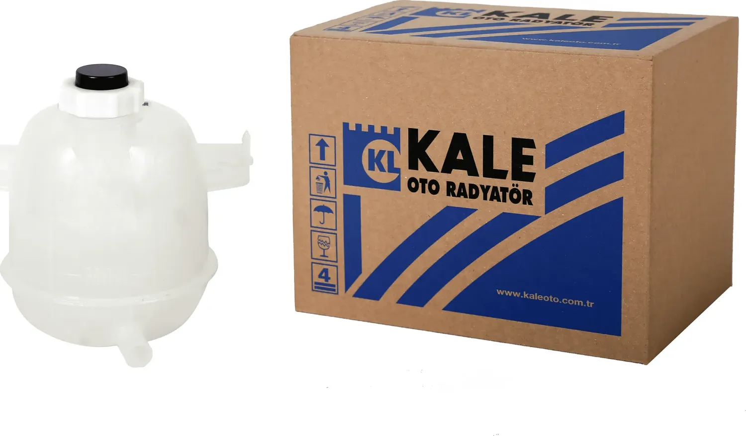 Бачок расширительный для а/м Lada Largus (12-)  Renault Logan (08-) Duster (10-) с крышкой (Kale). Артикул 343955