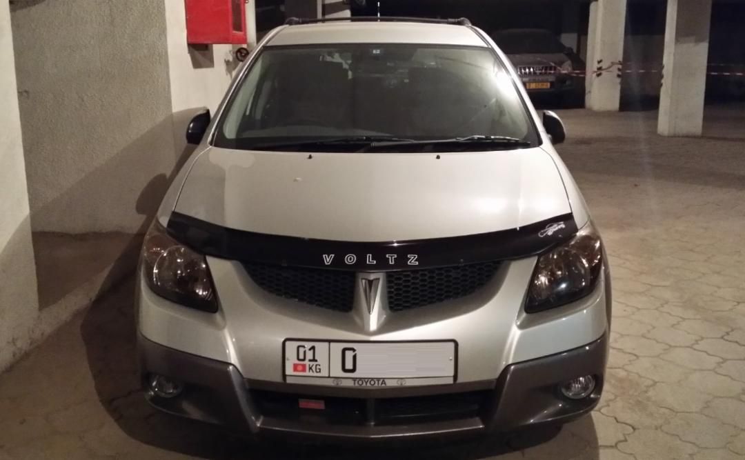 Дефлектор Vip-Tuning для капота Toyota Voltz 2002-2008. Артикул TYA16