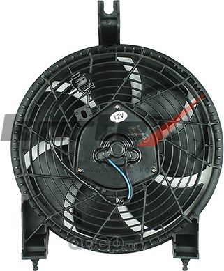 ВЕНТИЛЯТОР РАДИАТОРА КОНДИЦИОНЕРА TOYOTA LAND CRUISER 200 07-/LEXUS LX 570 07- (С КОЖУХОМ) (Kortex). Артикул KFD114 