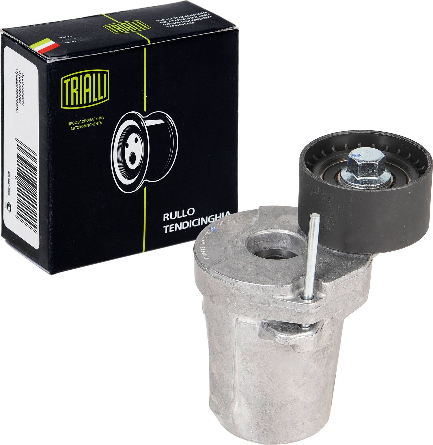 Натяжной ролик (натяжитель) приводного клинового зубчатого ремня Trialli. Артикул CM 5681