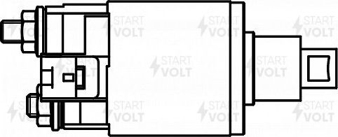 Втягивающее реле стартера StartVOLT. Артикул VSR 1904