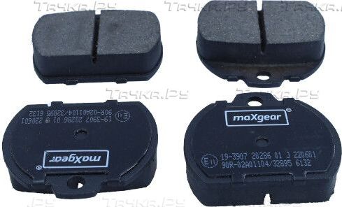 Тормозные колодки MaXgear. Артикул 19-3907