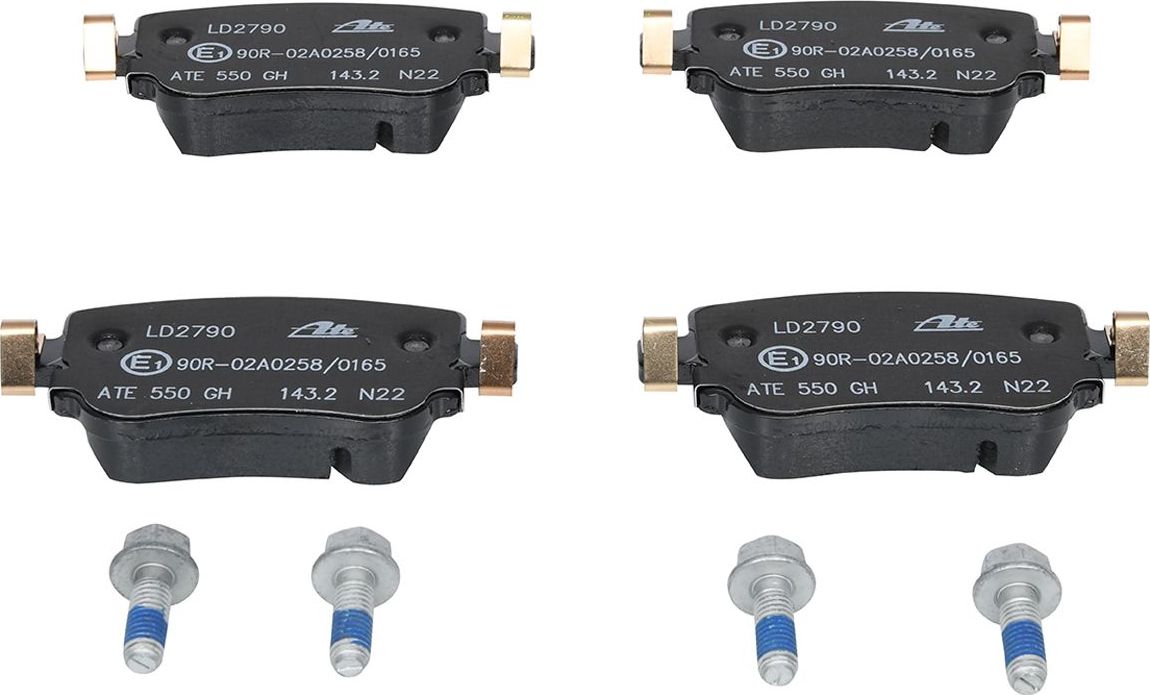 Тормозные колодки ATE Ceramic. Артикул 13.0470-2790.2