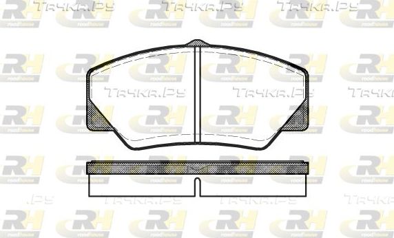 Тормозные колодки RoadHouse передние для Ford Transit IV 1985-1992. Артикул 2206.00