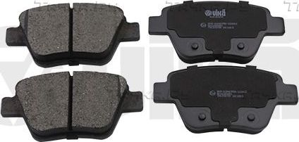 Тормозные колодки Vika задние для Audi A3 II (8P) 2003-2013. Артикул 66980828201