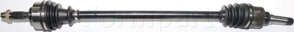 Полуось (привод в сборе, приводной вал) Formpart. Артикул 13380001/S