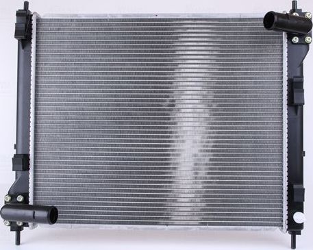 Радиатор охлаждения двигателя Nissens. Артикул 67370
