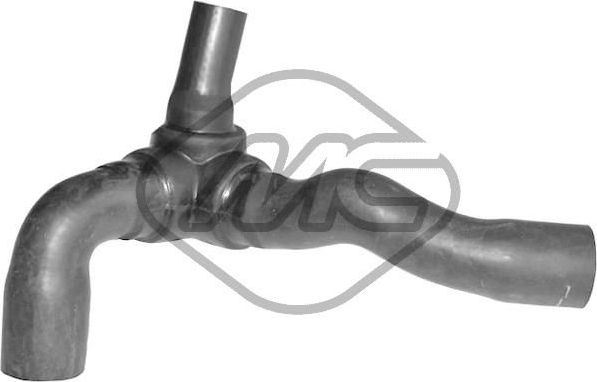 Патрубок радиатора (системы охлаждения) Metalcaucho. Артикул 08414