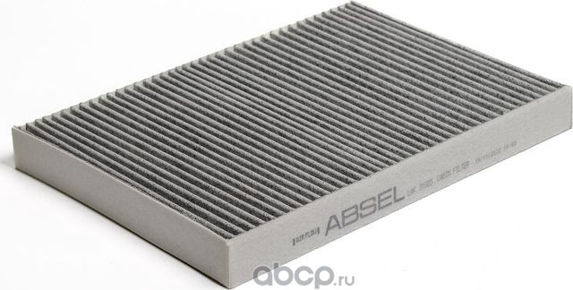 Фильтр салонный угольный (Absel). Артикул LAK31003