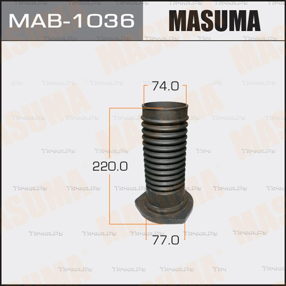Комплект отбойников и пыльников амортизаторов (стоек) Masuma. Артикул MAB-1036