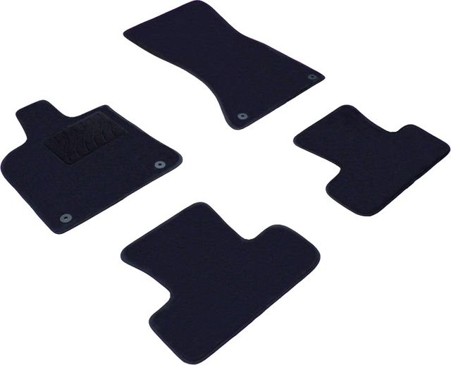 Коврики текстильные Seintex на нескользящей основе для салона Audi Q5 I 2008-2017. Артикул 82769