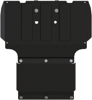 Защита Шериф (2 мм) для картера BAIC BJ40 2022-2026. Артикул 61.6327