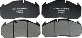 Тормозные колодки Zentparts. Артикул Z07219