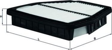 Воздушный фильтр Mahle-Knecht. Артикул LX 2965