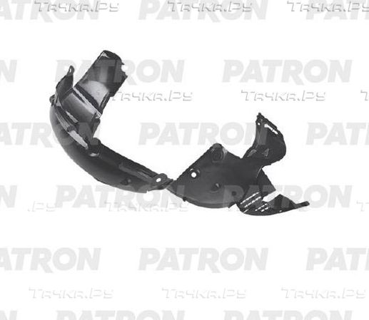 Подкрылок Patron передний правый для Renault Clio II 2001-2013. Артикул P72-2335AR