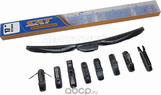 Щ ТКА СТЕКЛООЧИСТИТЕЛЯ КАРКАСНАЯ В ПЛАСТИКОВОМ КОР (SAT). Артикул STWB517RHD