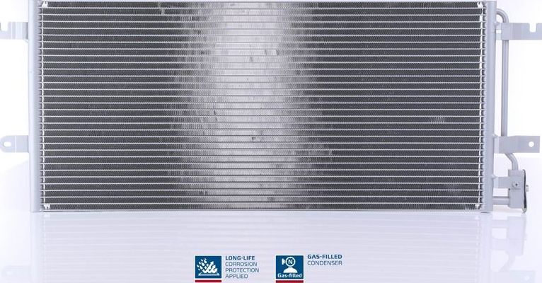 Радиатор кондиционера (конденсатор) Nissens (алюминий). Артикул 94524
