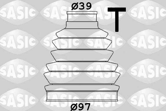 Пыльник ШРУСа наружный Sasic для Citroen C5 II 2008-2017. Артикул 1900005