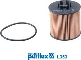 Масляный фильтр Purflux для Skoda Fabia II 2007-2014. Артикул L353