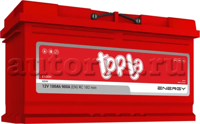 100Ah TOPLA Energy +R 108400 Topla. Артикул 108400